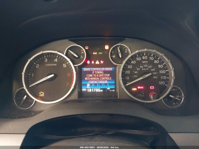 2016 Toyota Tundra VIN 5TFDW5F13GX498144 IAAI salvage auction — FRONT END, Salvage (Utah), sold $7,900 on 2026-07-27 (photo 7)