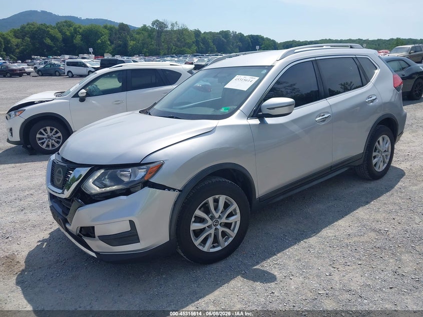 2017 Nissan Rogue VIN JN8AT2MV2HW274004 IAAI salvage auction — FRONT END, Salvage Title, sold $25 on 2026-07-28 (photo 2)