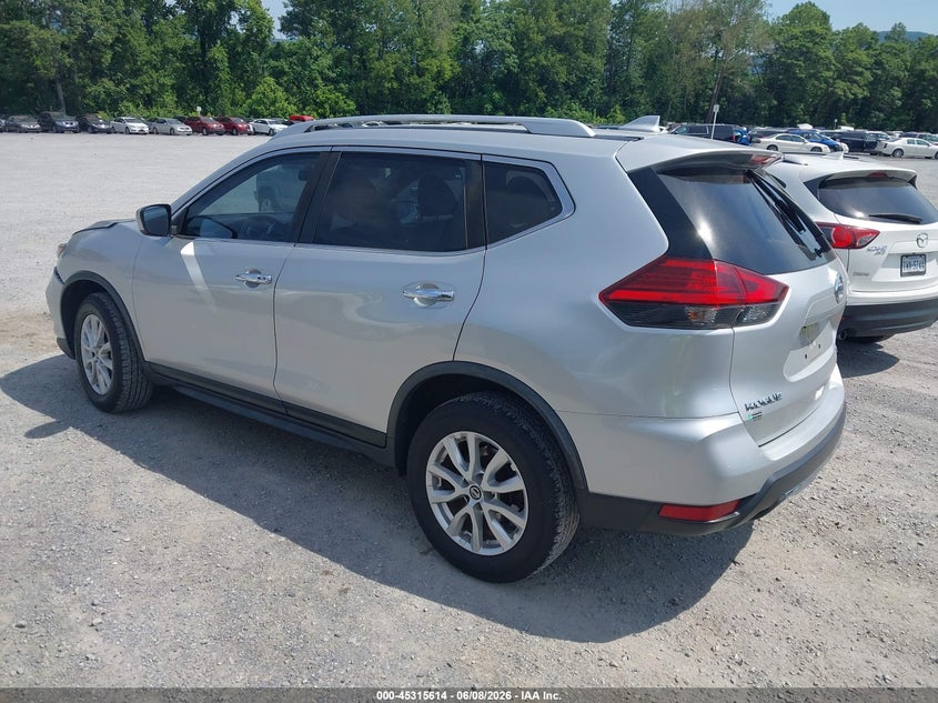 2017 Nissan Rogue VIN JN8AT2MV2HW274004 IAAI salvage auction — FRONT END, Salvage Title, sold $25 on 2026-07-28 (photo 3)