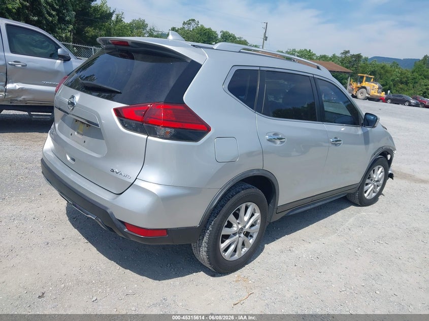 2017 Nissan Rogue VIN JN8AT2MV2HW274004 IAAI salvage auction — FRONT END, Salvage Title, sold $25 on 2026-07-28 (photo 4)
