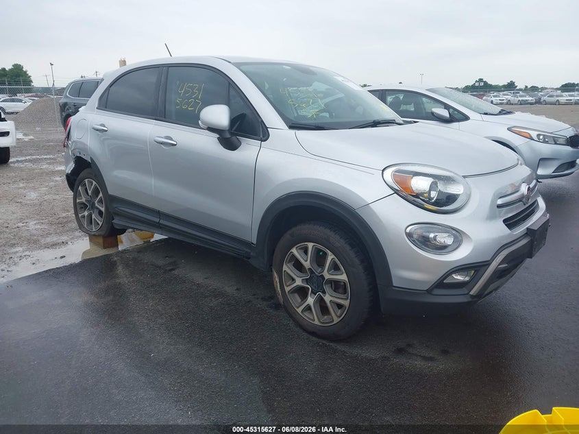2016 Fiat 500x VIN ZFBCFYCT4GP377483 IAAI salvage auction — RIGHT REAR, Salvage (Missouri), sold $550 on 2026-07-28 (photo 1)