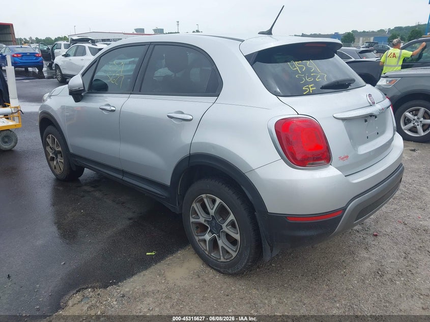 2016 Fiat 500x VIN ZFBCFYCT4GP377483 IAAI salvage auction — RIGHT REAR, Salvage (Missouri), sold $550 on 2026-07-28 (photo 3)