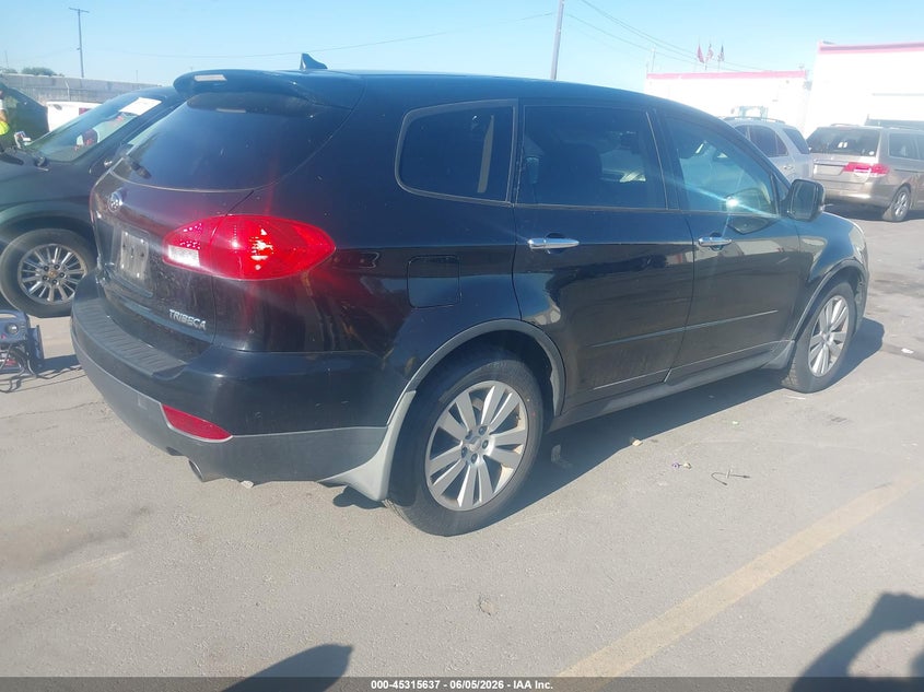 2011 Subaru Tribeca VIN 4S4WX9GDXB4402425 IAAI salvage auction — NORMAL WEAR, Clear (Utah), sold $350 on 2026-07-09 (photo 4)
