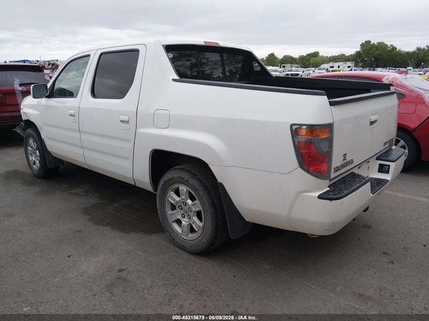 2008 Honda Ridgeline VIN 2HJYK16458H535051 IAAI salvage auction — LEFT FRONT, Salvage (Idaho), sold $975 on 2026-07-19 (photo 3)