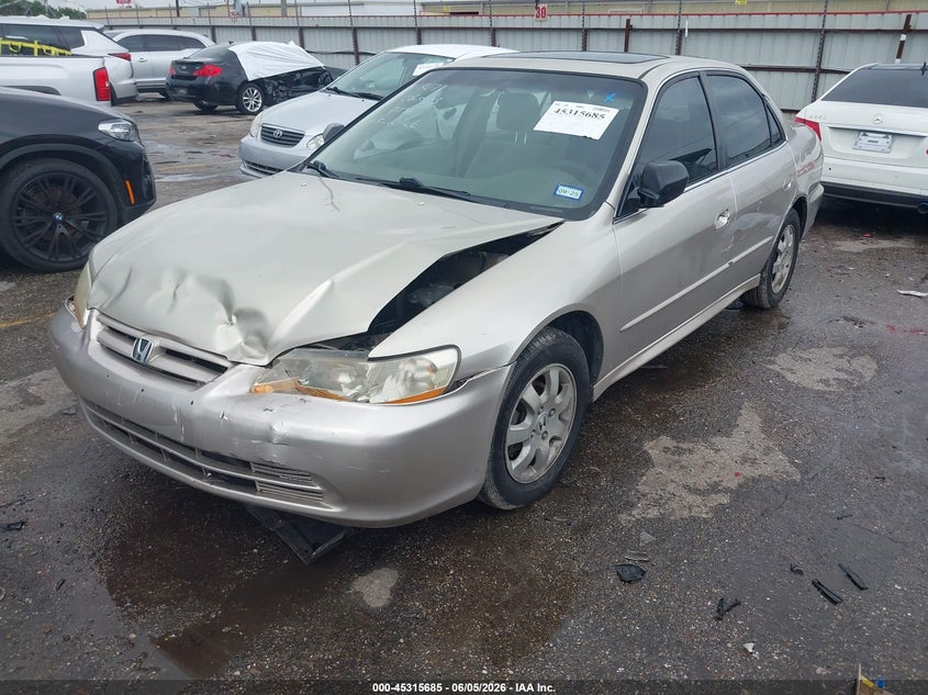2001 Honda Accord VIN JHMCG56611C027398 IAAI salvage auction — FRONT END, Salvage (Texas), sold $275 on 2026-07-08 (photo 2)