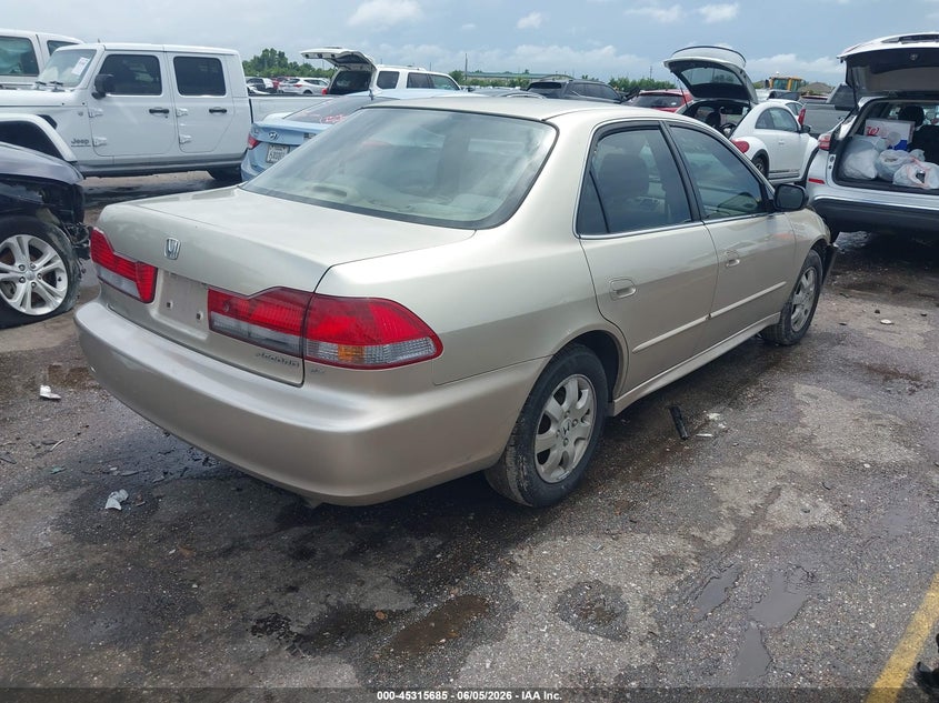 2001 Honda Accord VIN JHMCG56611C027398 IAAI salvage auction — FRONT END, Salvage (Texas), sold $275 on 2026-07-08 (photo 4)