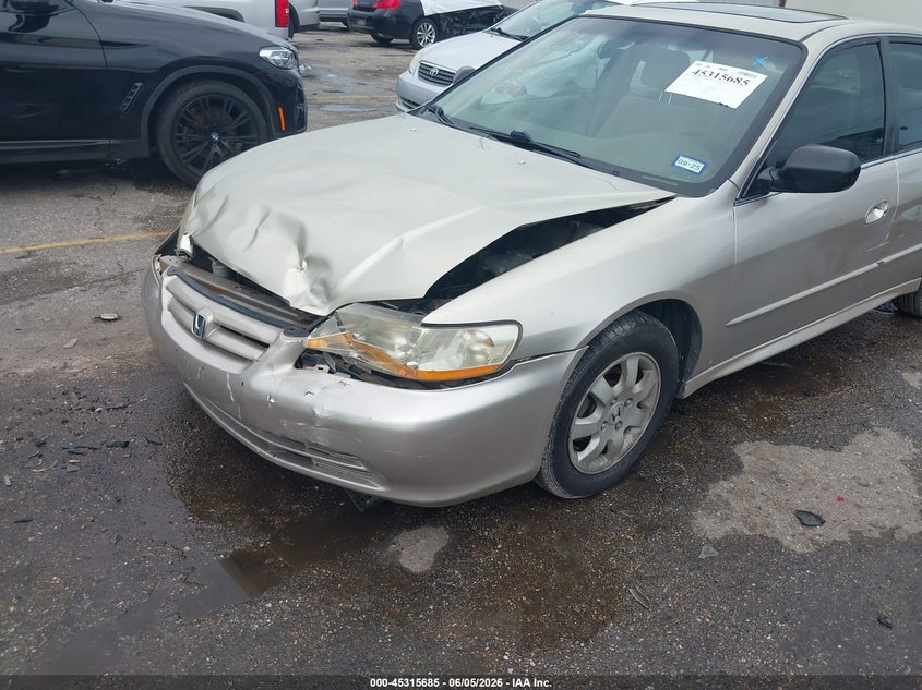 2001 Honda Accord VIN JHMCG56611C027398 IAAI salvage auction — FRONT END, Salvage (Texas), sold $275 on 2026-07-08 (photo 6)