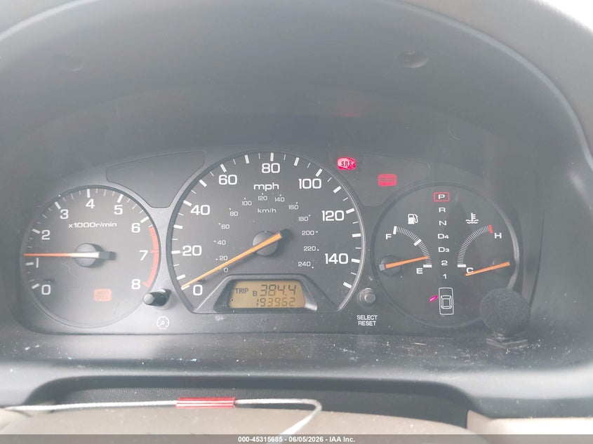 2001 Honda Accord VIN JHMCG56611C027398 IAAI salvage auction — FRONT END, Salvage (Texas), sold $275 on 2026-07-08 (photo 7)