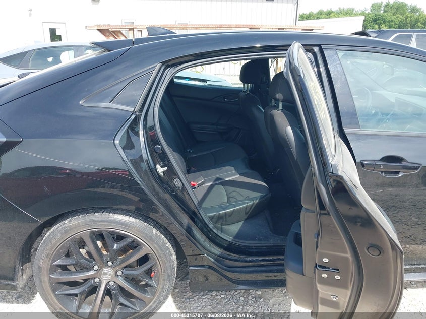 2021 Honda Civic VIN SHHFK7H4XMU203102 IAAI salvage auction — FRONT END, Salvage Title, sold $4,450 on 2026-07-15 (photo 8)