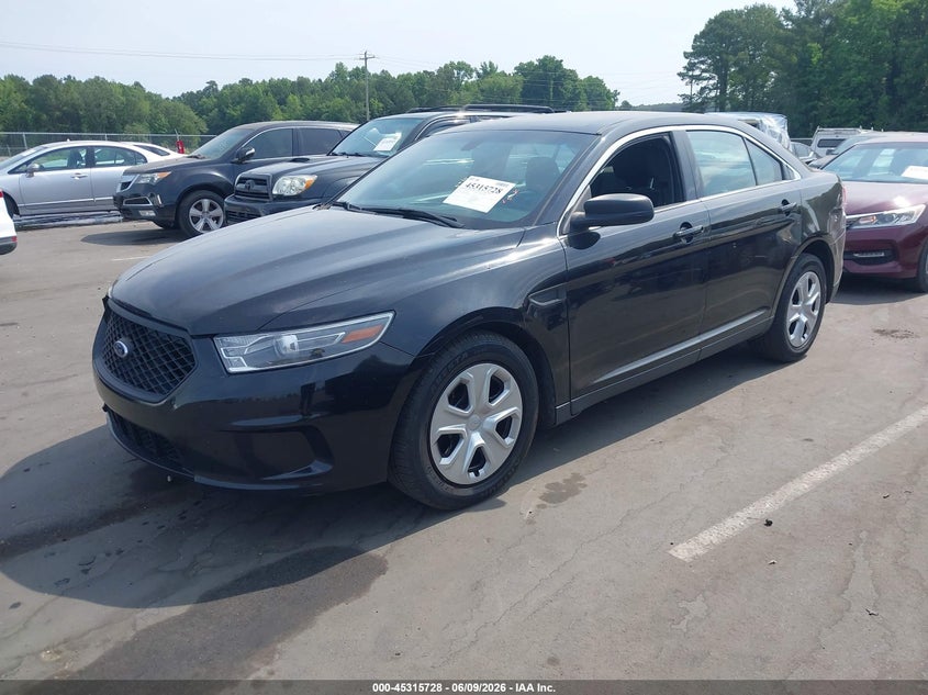 2019 Ford Police VIN 1FAHP2MK3KG103547 IAAI salvage auction — RIGHT FRONT, Salvage Title, sold $700 on 2026-07-17 (photo 2)