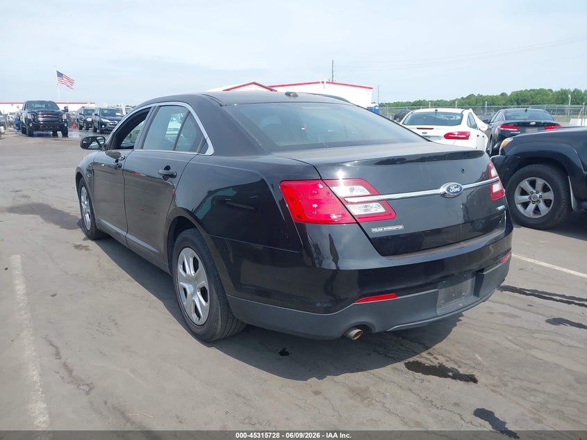 2019 Ford Police VIN 1FAHP2MK3KG103547 IAAI salvage auction — RIGHT FRONT, Salvage Title, sold $700 on 2026-07-17 (photo 3)