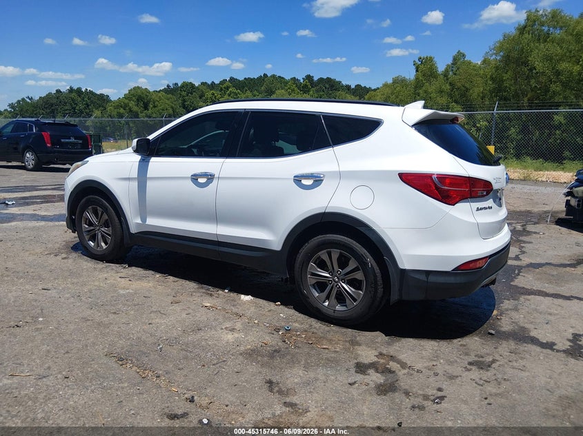 2013 Hyundai Santa fe VIN 5XYZU3LB3DG042608 IAAI salvage auction — FRONT END, Salvage Title, sold $575 on 2026-07-08 (photo 3)