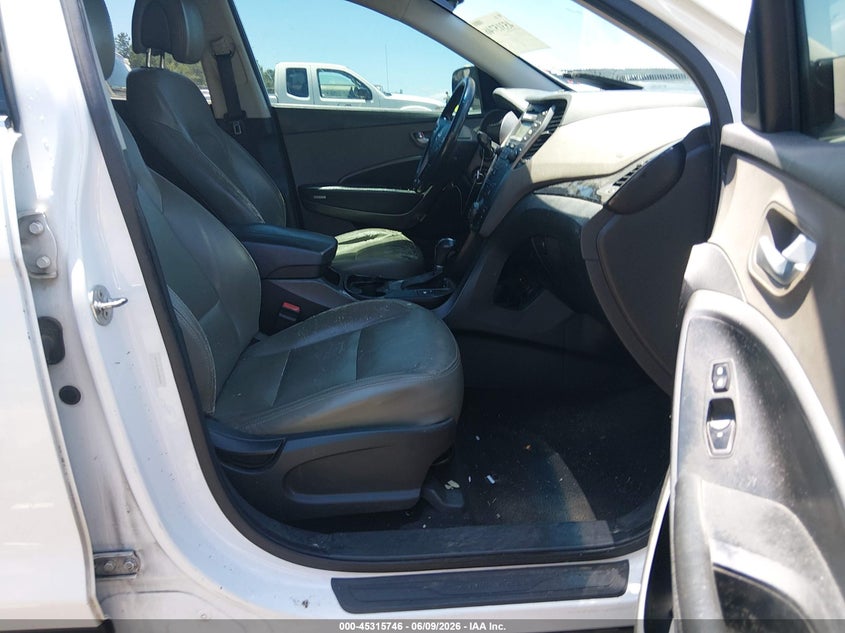 2013 Hyundai Santa fe VIN 5XYZU3LB3DG042608 IAAI salvage auction — FRONT END, Salvage Title, sold $575 on 2026-07-08 (photo 5)