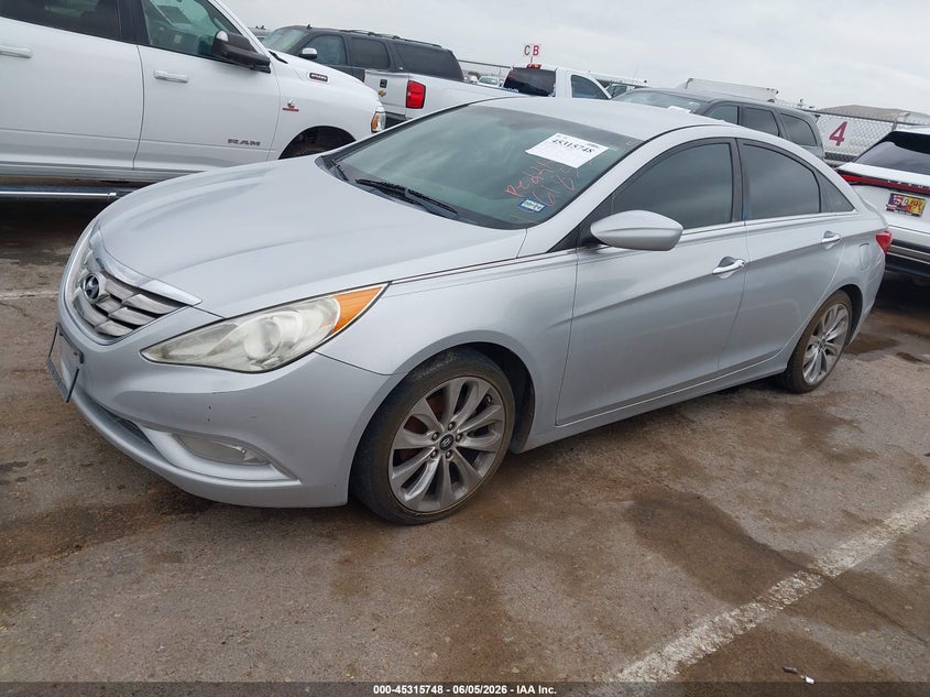 2013 Hyundai Sonata VIN 5NPEC4AC0DH683386 IAAI salvage auction — NORMAL WEAR, Salvage Title, sold $700 on 2026-07-15 (photo 2)