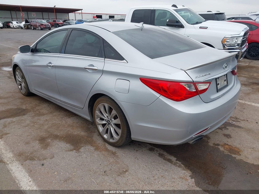 2013 Hyundai Sonata VIN 5NPEC4AC0DH683386 IAAI salvage auction — NORMAL WEAR, Salvage Title, sold $700 on 2026-07-15 (photo 3)