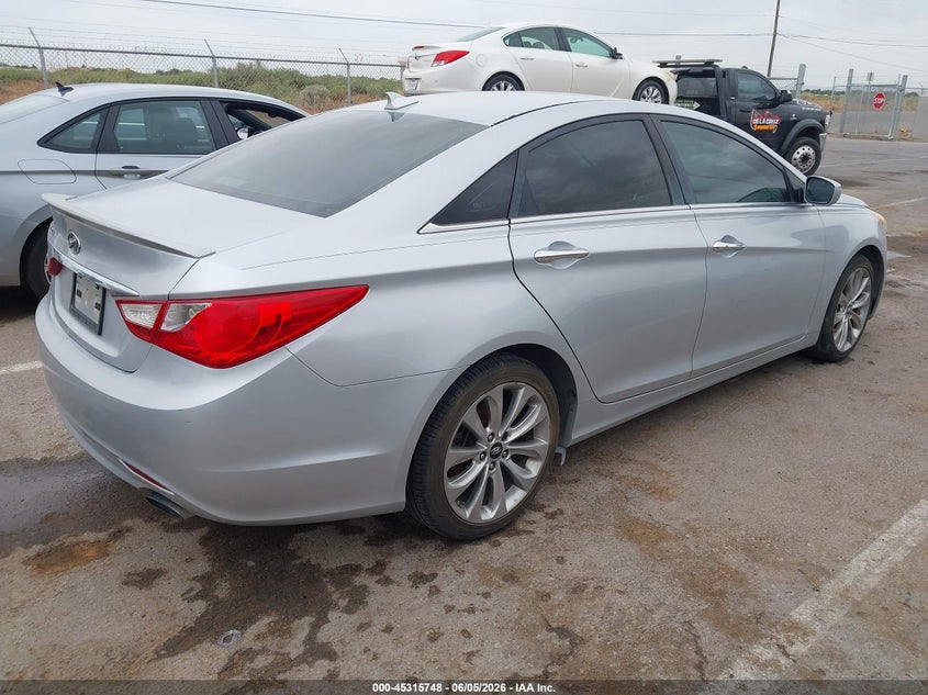 2013 Hyundai Sonata VIN 5NPEC4AC0DH683386 IAAI salvage auction — NORMAL WEAR, Salvage Title, sold $700 on 2026-07-15 (photo 4)