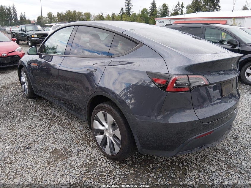 2023 Tesla Model y VIN 7SAYGDEE0PF604009 IAAI salvage auction — FRONT END, Salvage Title, sold $14,850 on 2026-07-08 (photo 3)