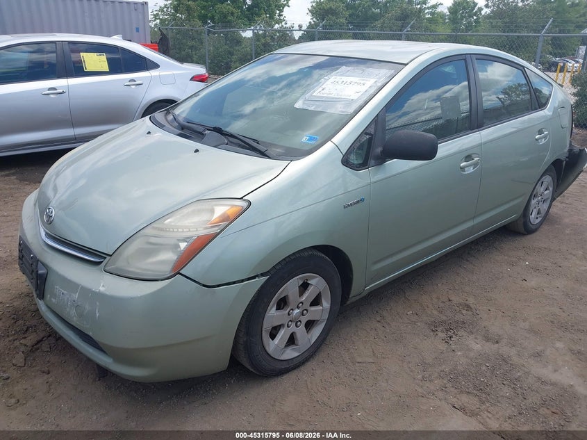 2007 Toyota Prius VIN JTDKB20U977659455 IAAI salvage auction — REAR END, Clear (Virginia), sold $450 on 2026-07-13 (photo 2)