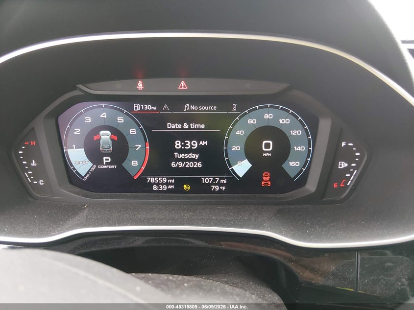 2022 Audi Q3 VIN WA1EECF36N1082953 IAAI salvage auction — LEFT & RIGHT, Salvage Title, sold $6,300 on 2026-07-29 (photo 7)
