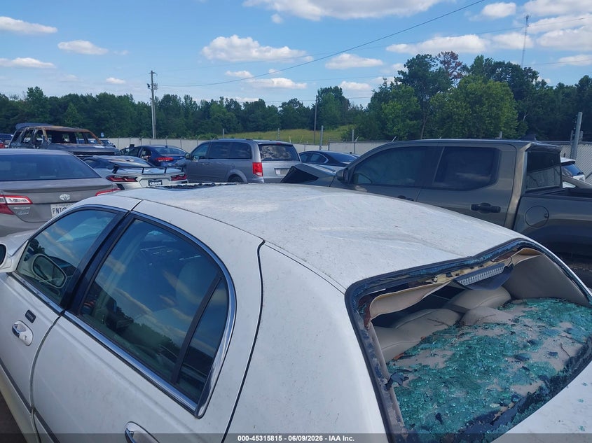 2007 Lincoln TOWN CAR VIN 1LNHM82V27Y628972 IAAI salvage auction — ROOF, Salvage (Mississippi), sold $1,000 on 2026-07-09 (photo 6)