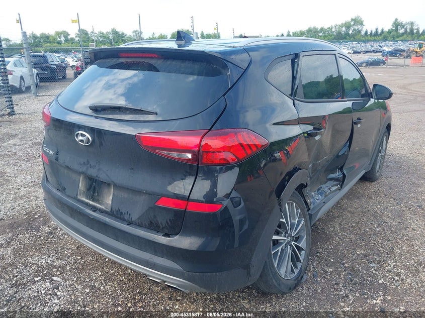 2021 Hyundai Tucson VIN KM8J33AL0MU373930 IAAI salvage auction — RIGHT SIDE, Salvage Title, sold $4,050 on 2026-07-22 (photo 4)