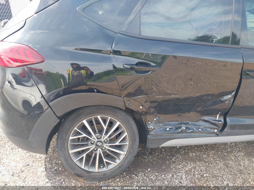 2021 Hyundai Tucson VIN KM8J33AL0MU373930 IAAI salvage auction — RIGHT SIDE, Salvage Title, sold $4,050 on 2026-07-22 (photo 6)