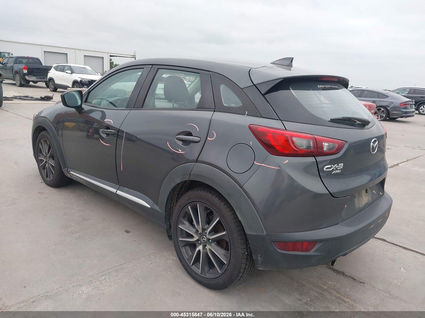 2017 Mazda Cx-3 VIN JM1DKFD70H0166066 IAAI salvage auction — FRONT END, Original (Texas), sold $3,700 on 2026-07-22 (photo 3)