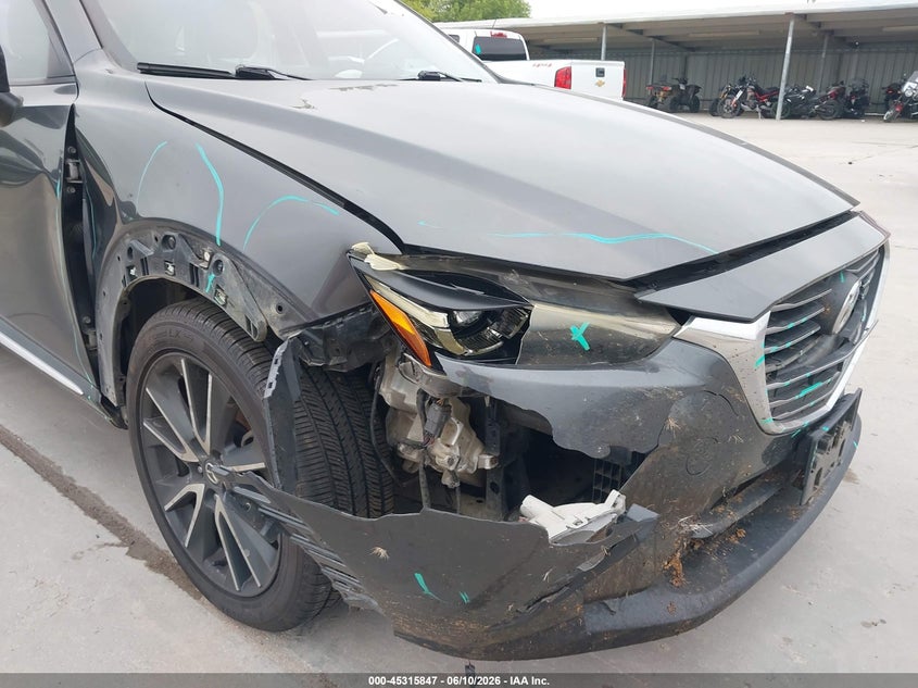 2017 Mazda Cx-3 VIN JM1DKFD70H0166066 IAAI salvage auction — FRONT END, Original (Texas), sold $3,700 on 2026-07-22 (photo 6)