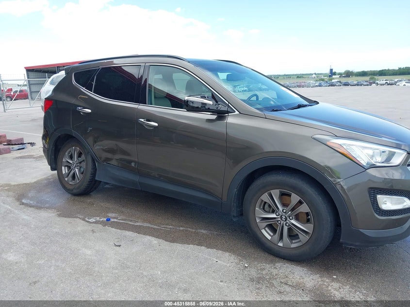 2014 Hyundai Santa fe VIN 5XYZUDLB4EG216631 IAAI salvage auction — RIGHT SIDE, Salvage Title, sold $3,150 on 2026-07-09 (photo 6)
