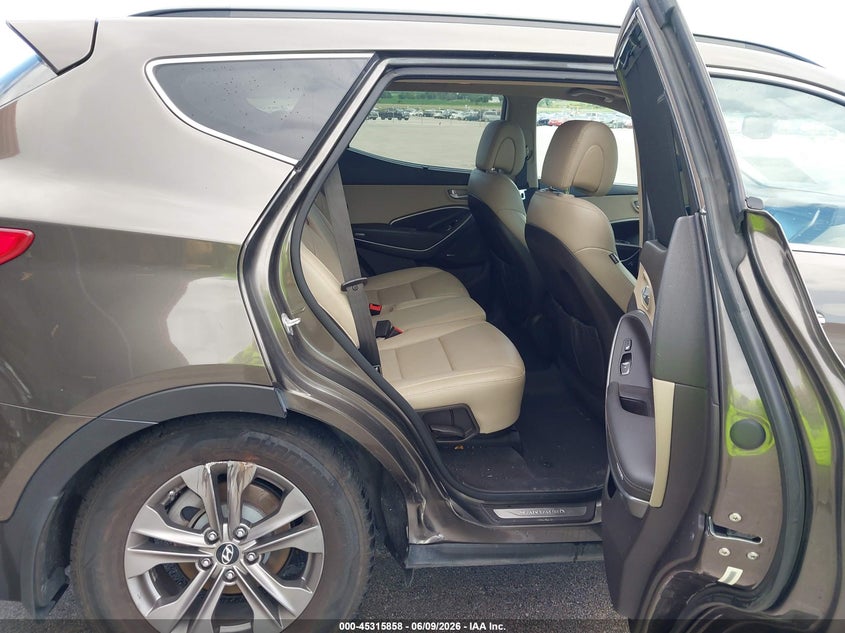 2014 Hyundai Santa fe VIN 5XYZUDLB4EG216631 IAAI salvage auction — RIGHT SIDE, Salvage Title, sold $3,150 on 2026-07-09 (photo 8)