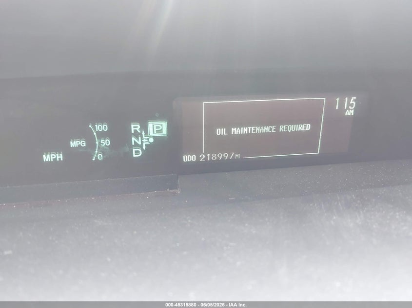 2011 Toyota Prius VIN JTDKN3DU5B0299898 IAAI salvage auction — NORMAL WEAR, Clear (Pennsylvania), sold $800 on 2026-07-14 (photo 7)