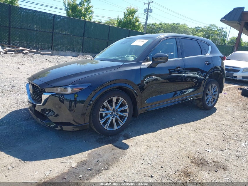 2025 Mazda Cx-5 VIN JM3KFBEM3S0778821 IAAI salvage auction — RIGHT FRONT, Salvage Title, sold $11,200 on 2026-07-14 (photo 2)