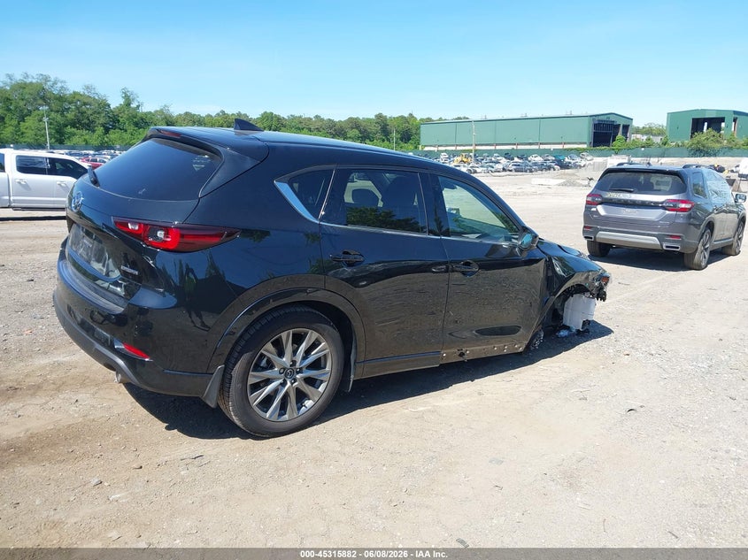 2025 Mazda Cx-5 VIN JM3KFBEM3S0778821 IAAI salvage auction — RIGHT FRONT, Salvage Title, sold $11,200 on 2026-07-14 (photo 4)