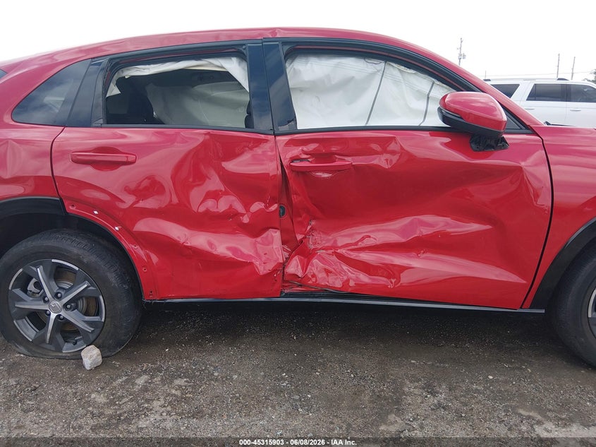 2023 Honda Hr-v VIN 3CZRZ1H75PM727267 IAAI salvage auction — RIGHT SIDE, Salvage Title, sold $4,000 on 2026-07-24 (photo 6)