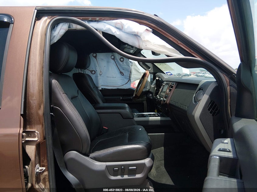 2012 Ford F250 VIN 1FT7W2BTXCEB16412 IAAI salvage auction — LEFT FRONT, Original (Texas), sold $5,700 on 2026-07-22 (photo 5)