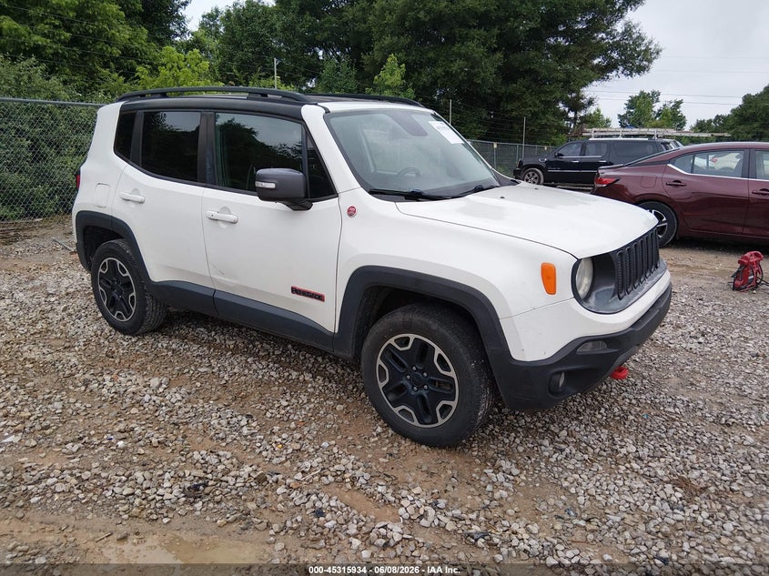 2016 Jeep Renegade VIN ZACCJBCT8GPD74937 IAAI salvage auction — NORMAL WEAR, Clear (Alabama), sold $1,500 on 2026-07-20 (photo 1)