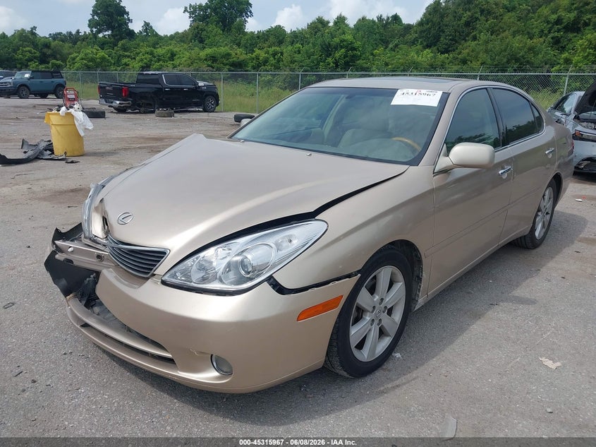 2006 Lexus ES VIN JTHBA30G265169046 IAAI salvage auction — FRONT END, Salvage (Louisiana), sold $650 on 2026-07-10 (photo 2)