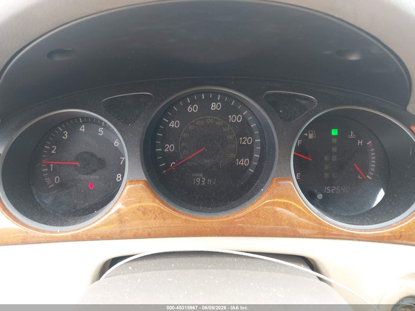2006 Lexus ES VIN JTHBA30G265169046 IAAI salvage auction — FRONT END, Salvage (Louisiana), sold $650 on 2026-07-10 (photo 7)
