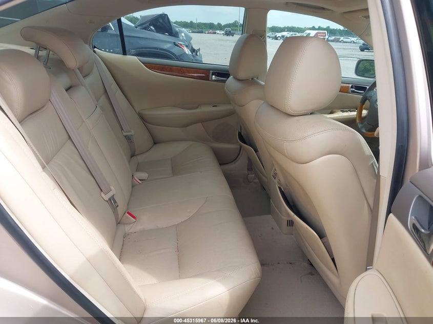 2006 Lexus ES VIN JTHBA30G265169046 IAAI salvage auction — FRONT END, Salvage (Louisiana), sold $650 on 2026-07-10 (photo 8)