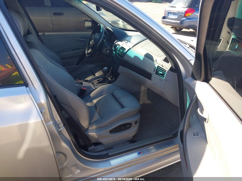 2007 BMW X3 VIN WBXPC93467WJ01353 IAAI salvage auction — ROOF, Salvage - Greater Than 75% (Maryland), sold $175 on 2026-07-22 (photo 5)