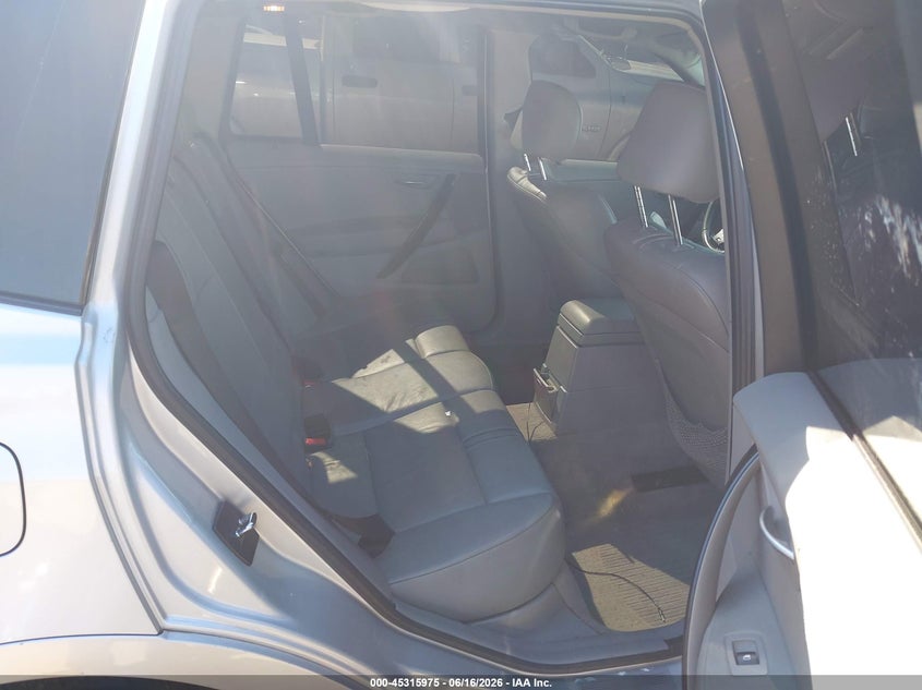 2007 BMW X3 VIN WBXPC93467WJ01353 IAAI salvage auction — ROOF, Salvage - Greater Than 75% (Maryland), sold $175 on 2026-07-22 (photo 8)