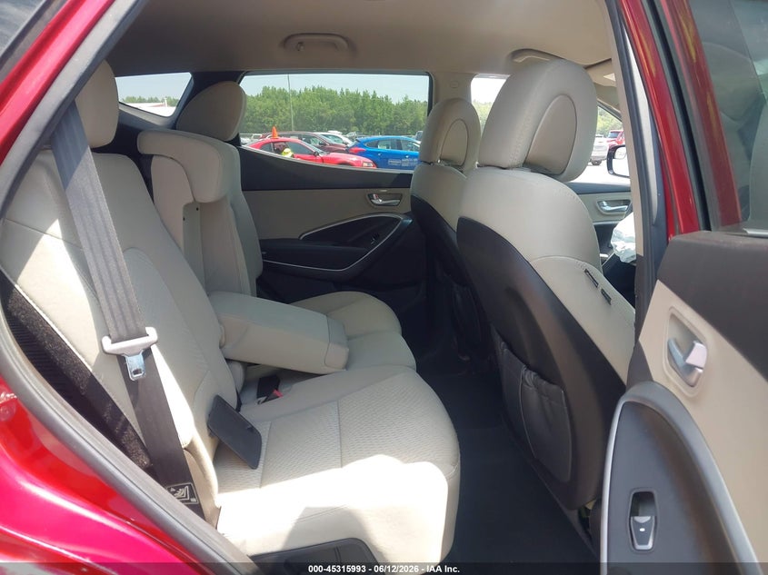 2015 Hyundai Santa fe VIN 5XYZU3LB4FG250323 IAAI salvage auction — FRONT END, Salvage (North Carolina), sold $2,100 on 2026-07-15 (photo 8)