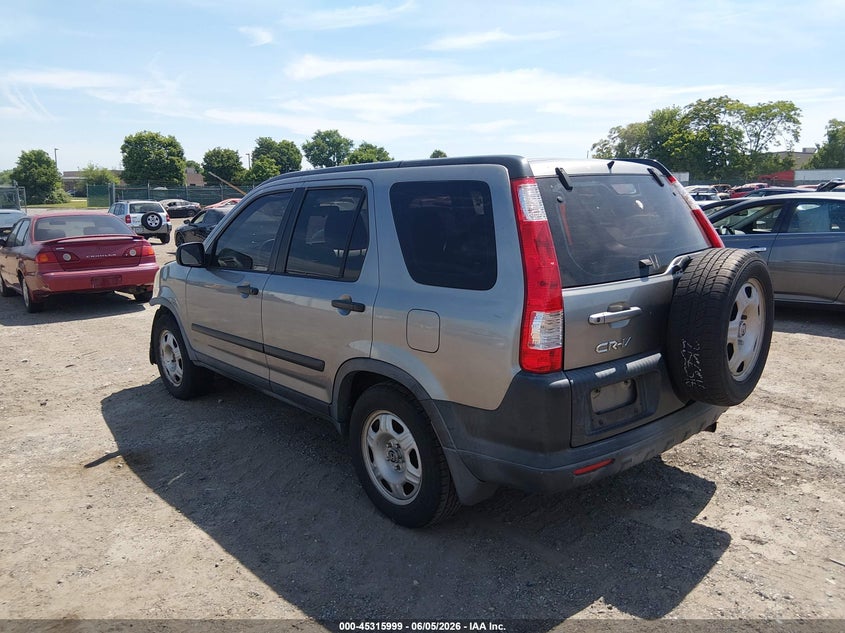 2006 Honda Cr-v VIN JHLRD68576C023669 IAAI salvage auction — FRONT END, Salvage (Pennsylvania), sold $700 on 2026-07-24 (photo 3)