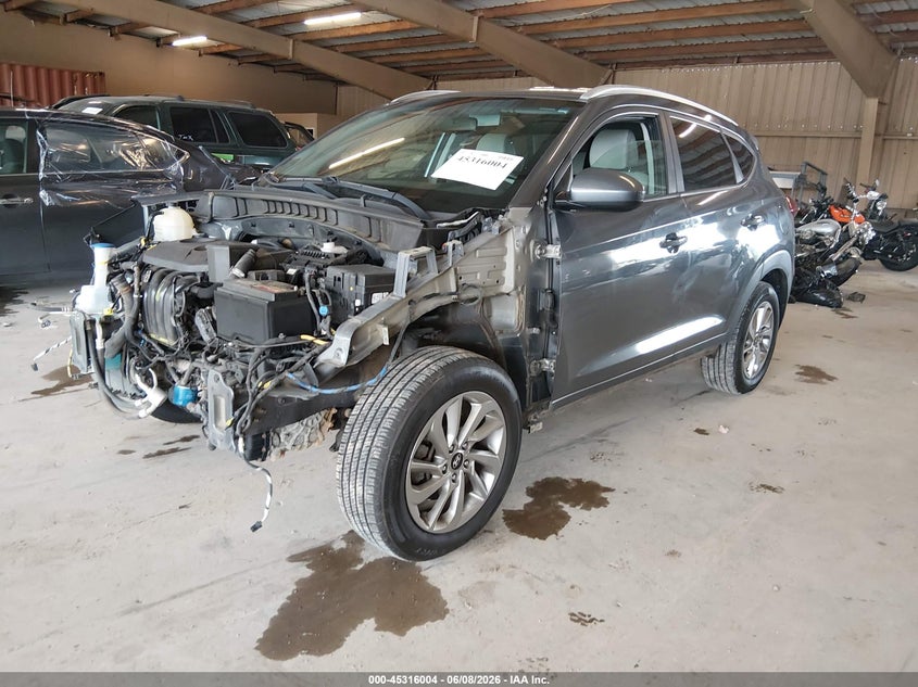 2018 Hyundai Tucson VIN KM8J3CA4XJU718692 IAAI salvage auction — FRONT END, Clear (Tennessee), sold $1,800 on 2026-07-29 (photo 2)