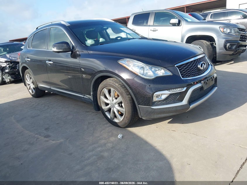 2016 Infiniti Qx50 VIN JN1BJ0RP1GM232439 IAAI salvage auction — SIDE, Salvage Title, sold $1,350 on 2026-07-21 (photo 1)