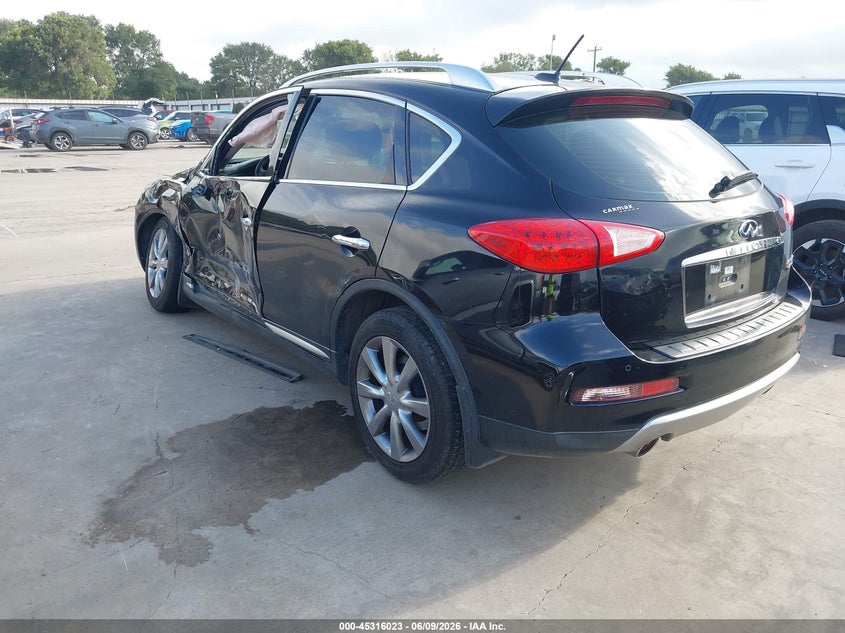 2016 Infiniti Qx50 VIN JN1BJ0RP1GM232439 IAAI salvage auction — SIDE, Salvage Title, sold $1,350 on 2026-07-21 (photo 3)