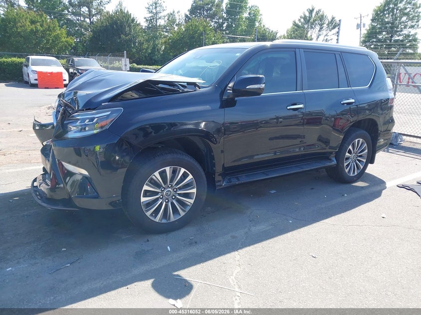 2020 Lexus Gx VIN JTJGM7BX1L5249921 IAAI salvage auction — FRONT END, Salvage Title, sold $12,300 on 2026-07-27 (photo 2)