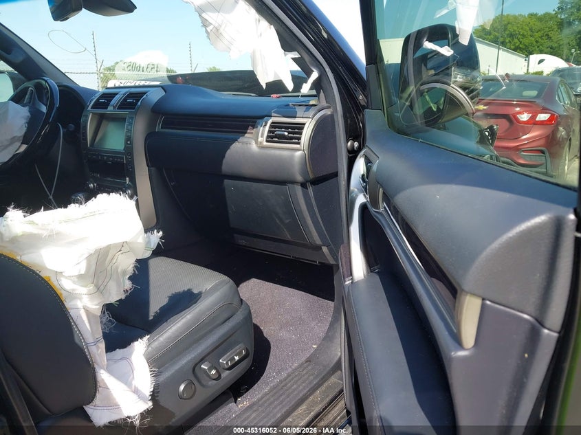 2020 Lexus Gx VIN JTJGM7BX1L5249921 IAAI salvage auction — FRONT END, Salvage Title, sold $12,300 on 2026-07-27 (photo 5)