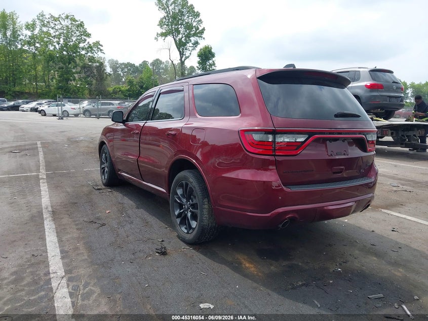 2023 Dodge Durango VIN 1C4RDHDG0PC677804 IAAI salvage auction — RIGHT FRONT, Salvage Title, sold $8,875 on 2026-07-09 (photo 3)