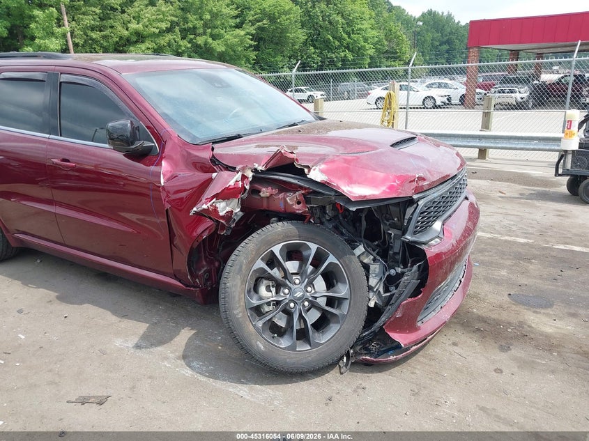 2023 Dodge Durango VIN 1C4RDHDG0PC677804 IAAI salvage auction — RIGHT FRONT, Salvage Title, sold $8,875 on 2026-07-09 (photo 6)
